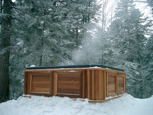 London Ontario winter river skating