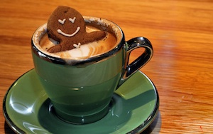 hot tub gingerbread man