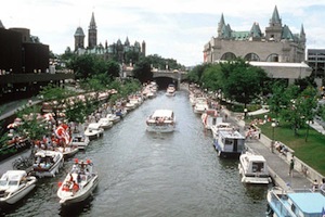 Kanata Ontario winter river skating