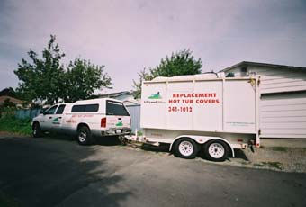 hot tub cover removal